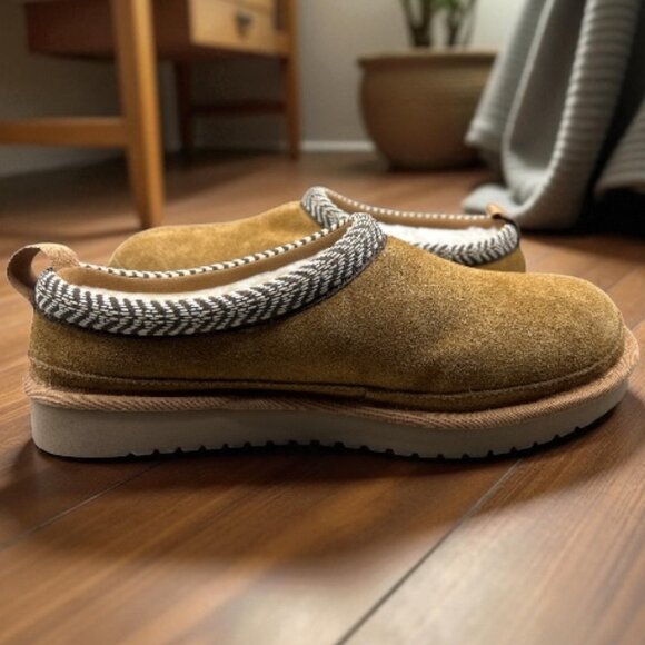 Koolaburra by UGG Burree Men's Suede Slippers - Size 9 - Picture 2 of 8